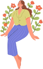 Woman smiling and feeling well, representing complete health support